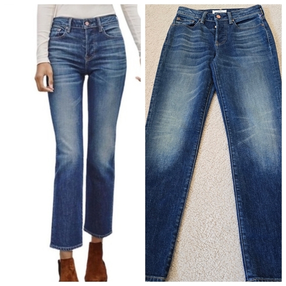 the casting edition Denim - Aritzia The Casting Edition High Rise Cropped Jeans Size 24